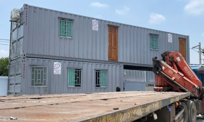 CHO THUÊ CONTAINER VĂN PHÒNG TẠI ĐỨC HÒA, LONG AN