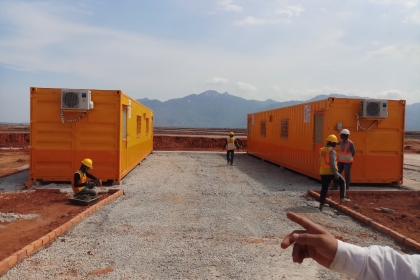 CÔNG TRÌNH CỤM CONTAINER VĂN PHÒNG TẠI PHƯỚC ĐÔNG - TÂY NINH