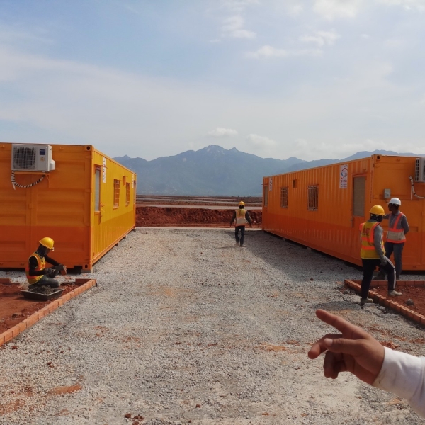 CÔNG TRÌNH CỤM CONTAINER VĂN PHÒNG TẠI PHƯỚC ĐÔNG - TÂY NINH