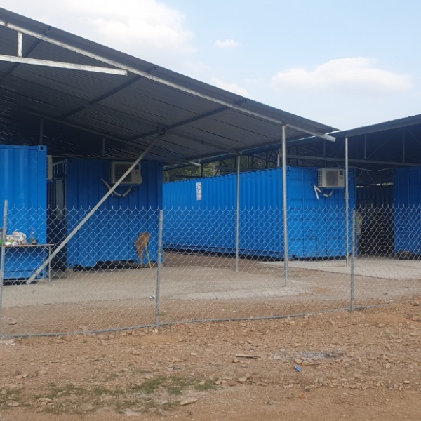 CHO THUÊ CONTAINER VĂN PHÒNG TẠI CÔNG TRÌNH BẾN LỨC -LONG AN