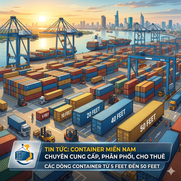 Hệ Thống Cung Ứng Container Đa Kích Thước – Giải Pháp Vàng Cho Ngành Logistics Và Lưu Kho Công Nghiệp