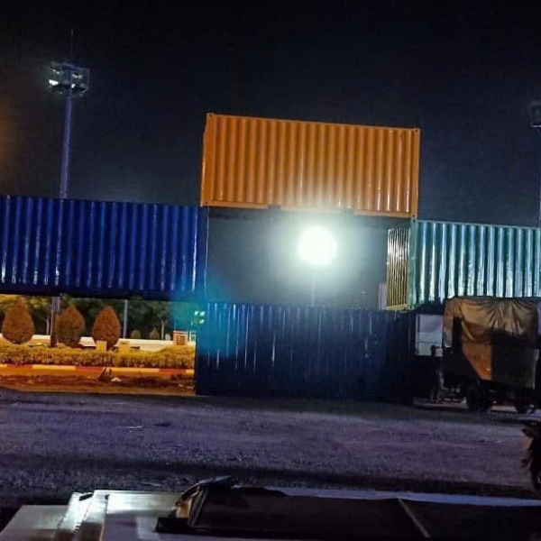 CÔNG TRÌNH GHÉP CONTAINER LÀM CỔNG KDL TẠI TRẢNG BÀNG - TÂY NINH