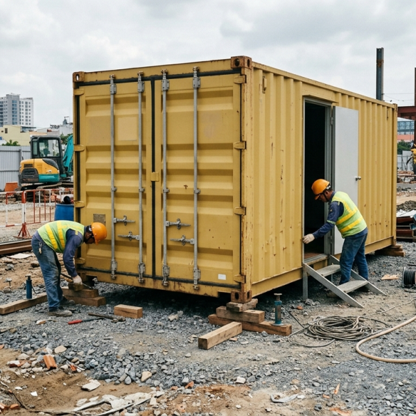 Thuê container văn phòng ngắn hạn cần chuẩn bị những gì?