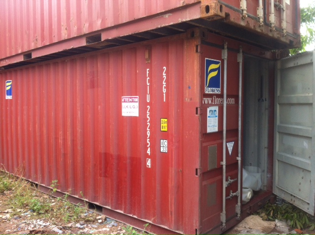 container 20 feet kho
