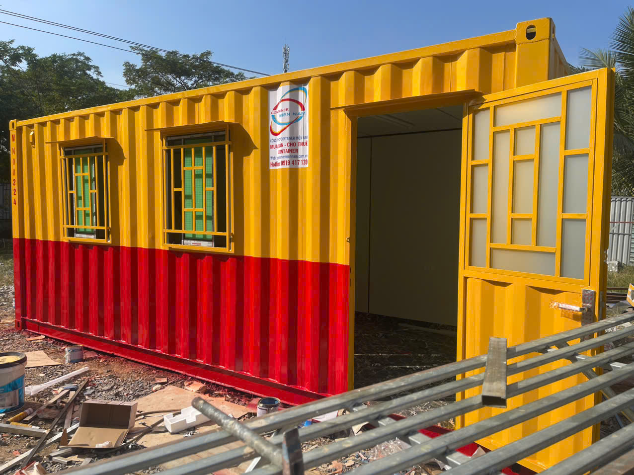 container 20 feet văn phòng