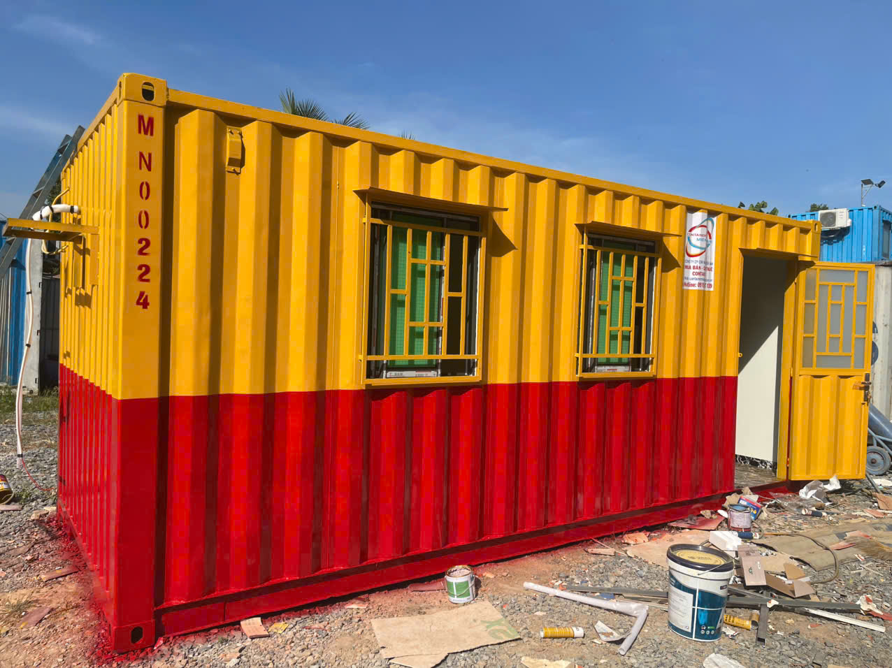 container 20 feet văn phòng