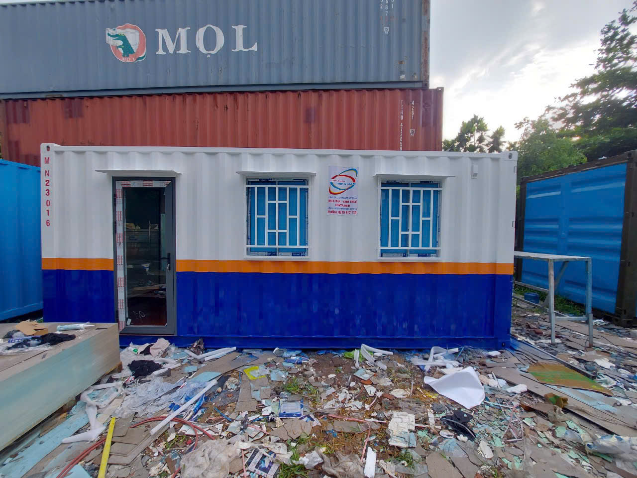 container văn phòng tại gò dầu