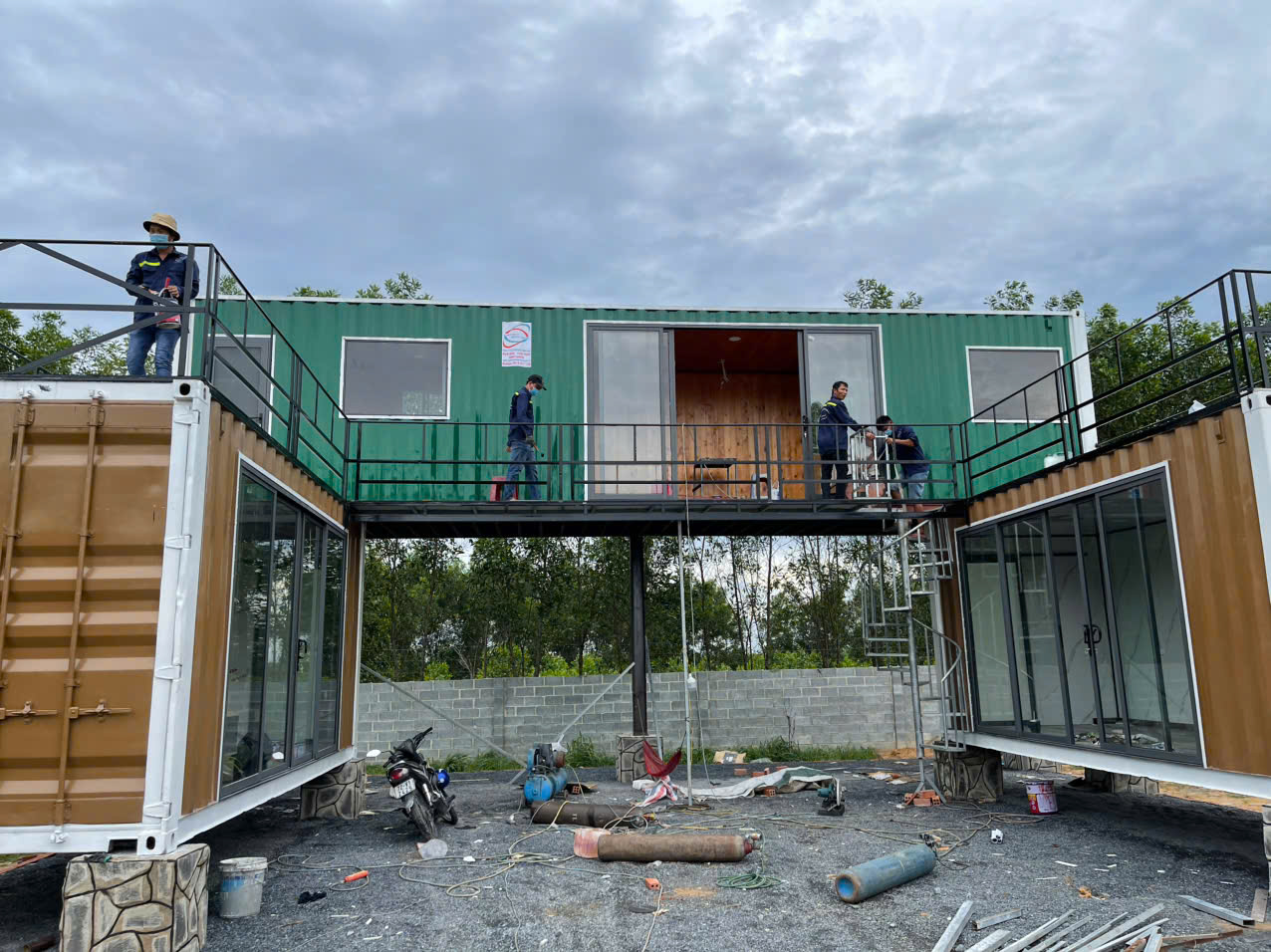 nhà container tại bửa hòa, biên hòa