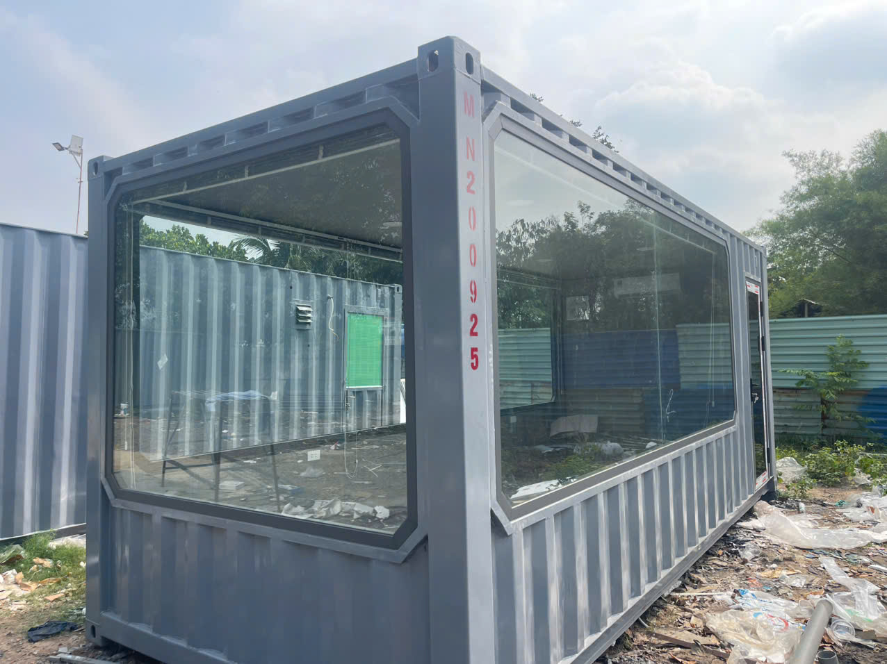 container 20 feet phòng điều khiển